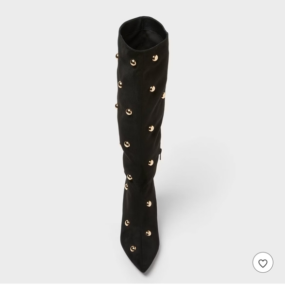 A New Day Justice Boots w Memory Foam • Wide Calf • NWT Black • NIB - Picture 3 of 6